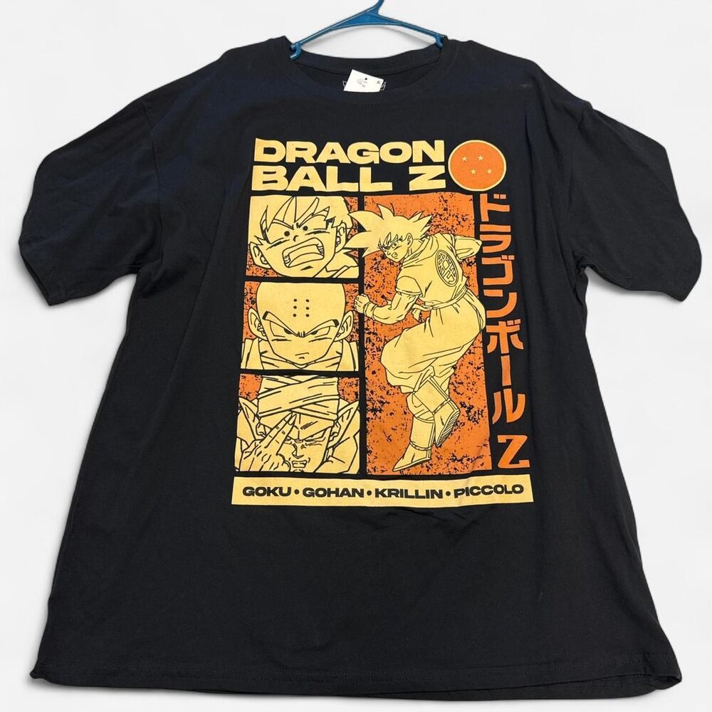Black Dragon Ball Z anime tee